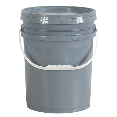 Bottile in plastica di 20 litri di grado alimentare di 5 galloni con maniglia a coperchio per olio di vernice