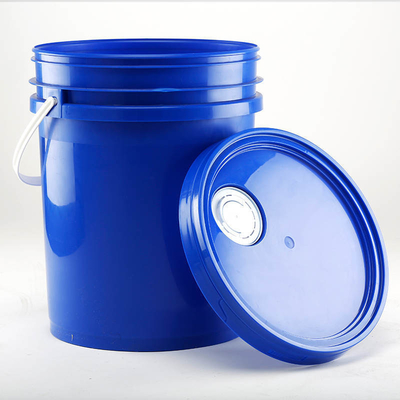Bottile di plastica da 20 litri con coperchio flessibile e logo personalizzato per le necessità di stoccaggio dell'olio