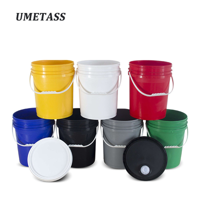 100% Materiale Custom 5 galloni secchio di plastica per vernice secchio chimica casa decorazione