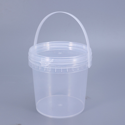 Bottile d'acqua con stampa personalizzata trasparente di qualità alimentare di plastica resistente agli urti