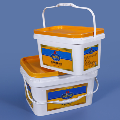 Bottile a tenuta stagna rettangolare professionale con coperchi a manico 3.5L 5L 6L 20L Capacità