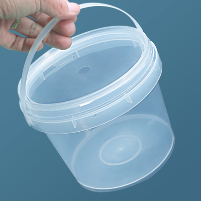 Bottile di plastica a colori personalizzati da 1 litro con coperchio per conservare e conservare la salsa di pepe nero