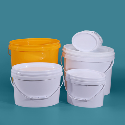 OEM Stampa a colori 6L-19L Ovale PP Plastic Bucket Drum Pails Container con porta