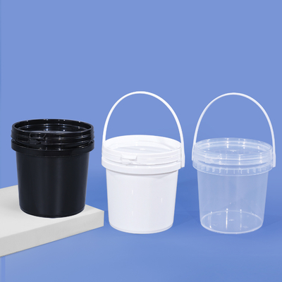2L stampa di trasferimento di calore di plastica Bianco da casa birra secchio d'acqua con coperchio maniglia miele