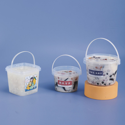 Campione fornito Contenuto in secchio di plastica 280ml 500ml 1000ml Colore per alimenti personalizzato