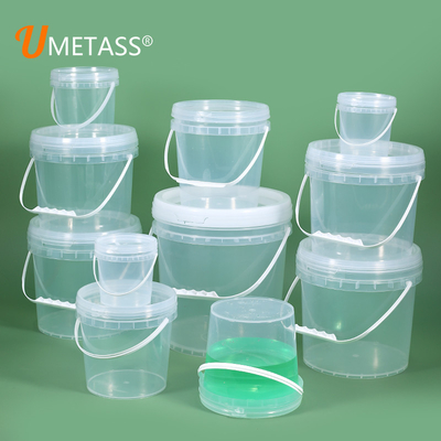 Caldaie di ghiaccio in plastica a forma rotonda da 500 ml per KTV Bar Party