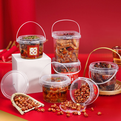 500 ml 1000 ml Bento Custom Box per consegna e prenotazione di cibo