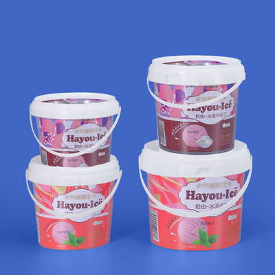 Stampa del logo Botti di plastica bianca di qualità alimentare e personalizzabili
