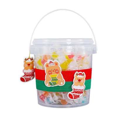 Bottile di plastica per la conservazione degli alimenti a specifiche multiple con tappo a anello di trazione e logo personalizzato