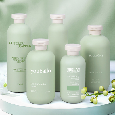 Flascia di shampoo cosmetico in materiale HDPE in plastica
