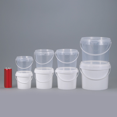 32 oz Food Grade Round Food Bucket per il ristorante Takeout Gloss Lamination Logo personalizzato