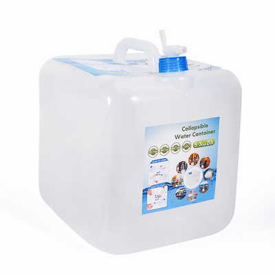 Manico di lunghezza 5L 10L 15L 20L LDPE pieghevole pieghevole Jerry Can per contenitore di stoccaggio dell'acqua