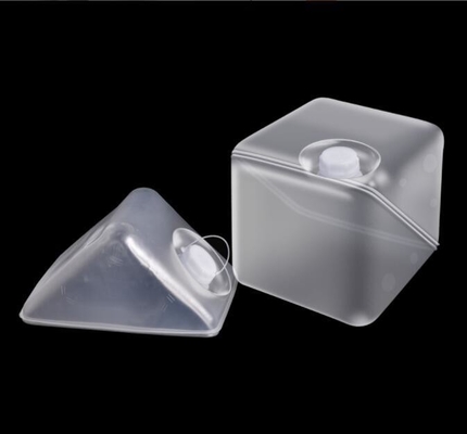 Scelta dello spazio della stanza di supporto sacchetto in plastica trasparente pieghevole trasparente di qualità alimentare