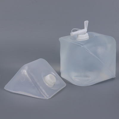 Plastico eco-friendly pieghevole Jerry può portaacqua potabile 25 litri