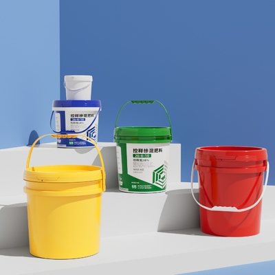 Imprese su vetrina di plastica di plastica di 1 gallone