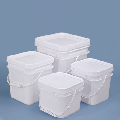 2.5L Barattoli di plastica a grandi dimensioni Palette Verde Giallo Nero