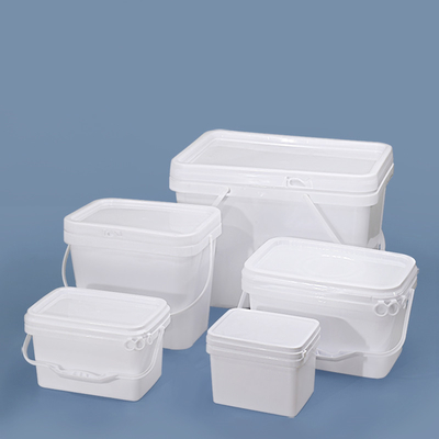 Acqua - Bottile di plastica rettangolare ecologico 6L