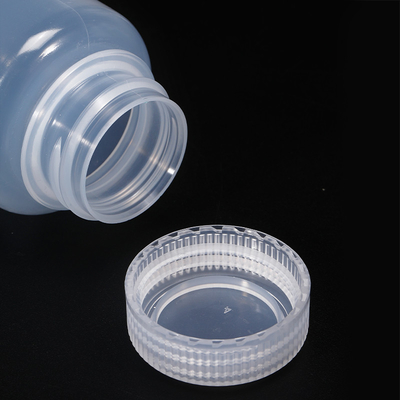 Laboratorio Bottiglie di campione in plastica PP polipropilene Contenitori 250 ml collo largo