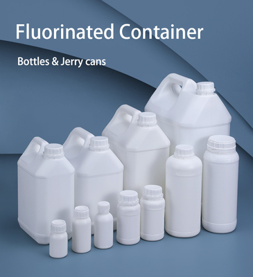 100 ml di bottiglia di HDPE di plastica fluorurata