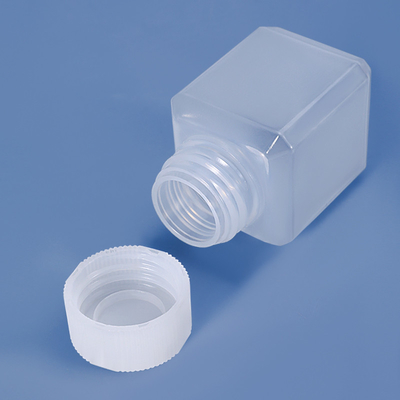 60 ml trasparente Collo stretto Bottiglia quadrata di grado alimentare