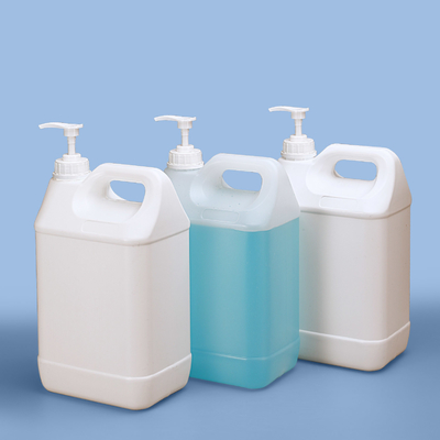 Contenitore di detersivo liquido 1 litro 5L Plastico Jerry Can F-Style Bottine con pompa Dispenser per la disinfezione del lavaggio a mano