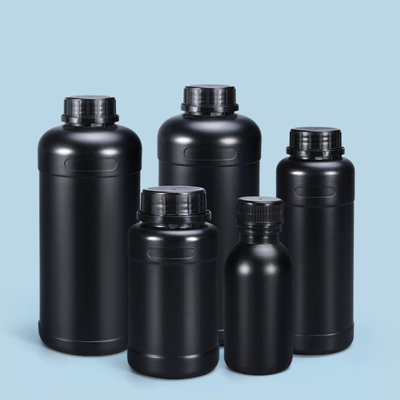 Bottiglia chimica di plastica HDPE impermeabile con copertura a prova di esplosione