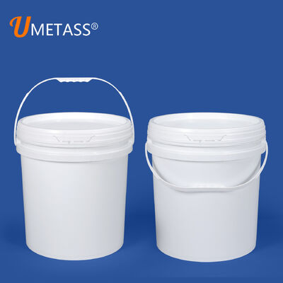 30L Large-Sized Environmentally Friendly Plastic Bucket Durable Lightweight for Warehouse Storage