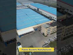 1L secchio di plastica trasparente con coperchio ad anello di trazione per le necessità di imballaggio alimentare