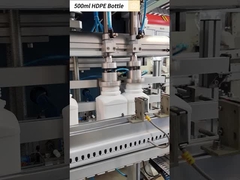 500 ml Bottiglia a collo largo quadrato Materiale HDPE Corpo cilindrico