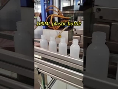 Bottiglie di plastica da 100 ml 8 oz di prodotto alimentare in HDPE