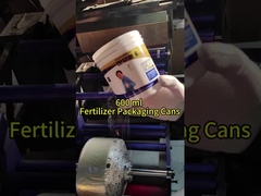 Bottine di plastica bianche in scatola per polvere alimentare da 30 ml a 1000 ml